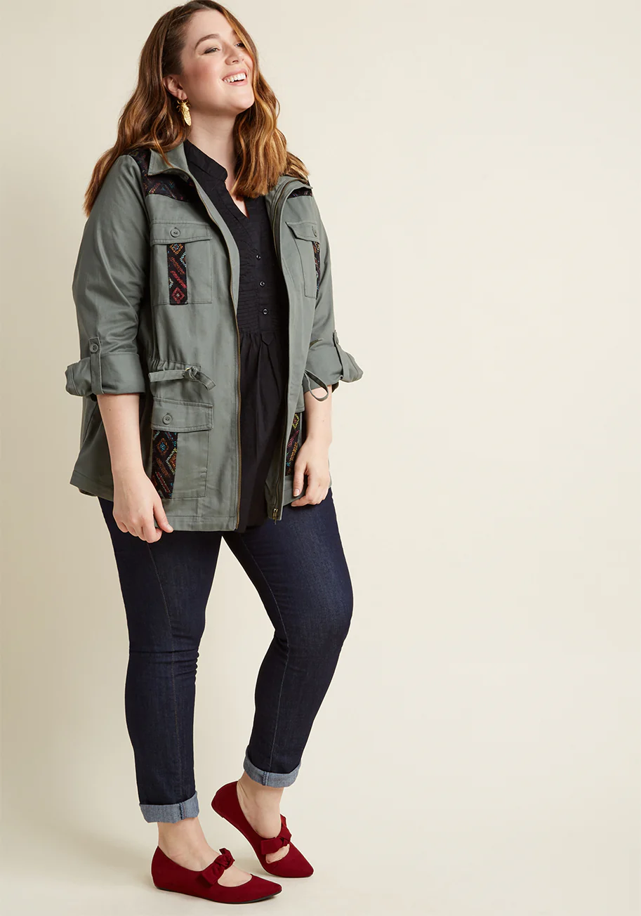 Keep a Woven Mind Jacket - Olabens