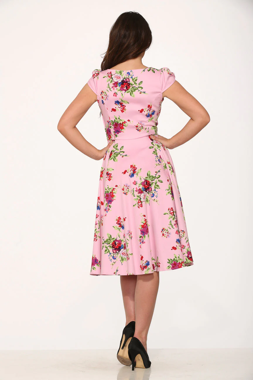 Pink Royall Ballet Swing Dress - Olabens