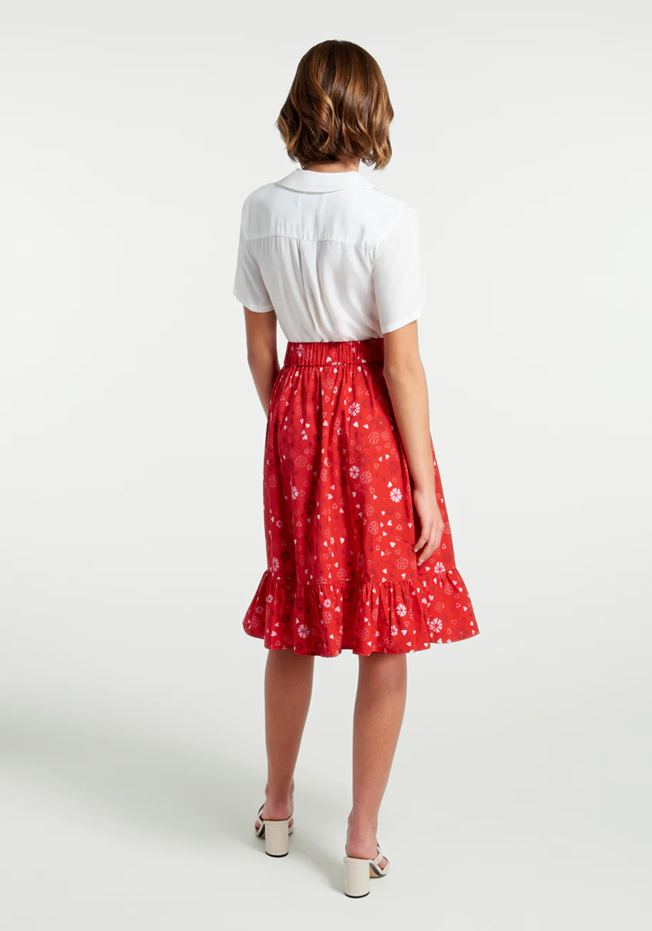Love Spree A-Line Skirt - Olabens