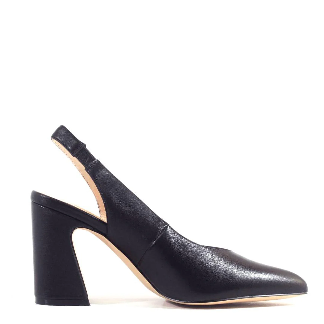 Kenzie Slingback Pointy Toe Heels - Olabens