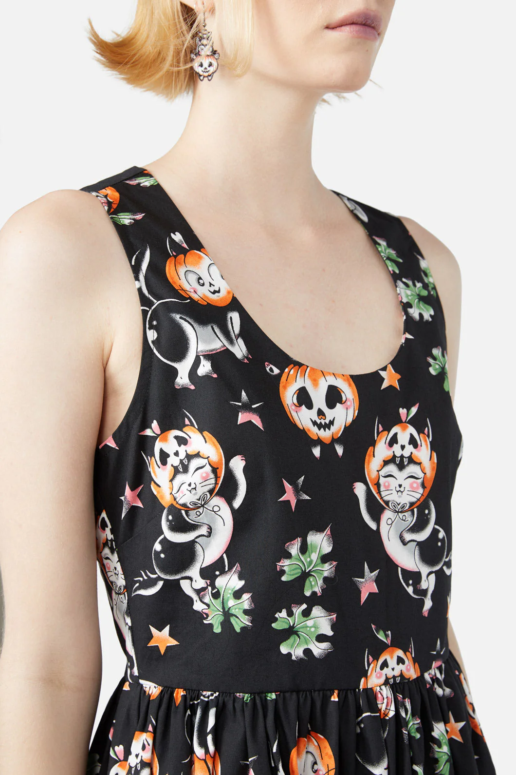 Pumpkin Patch Kitty Dress - Olabens