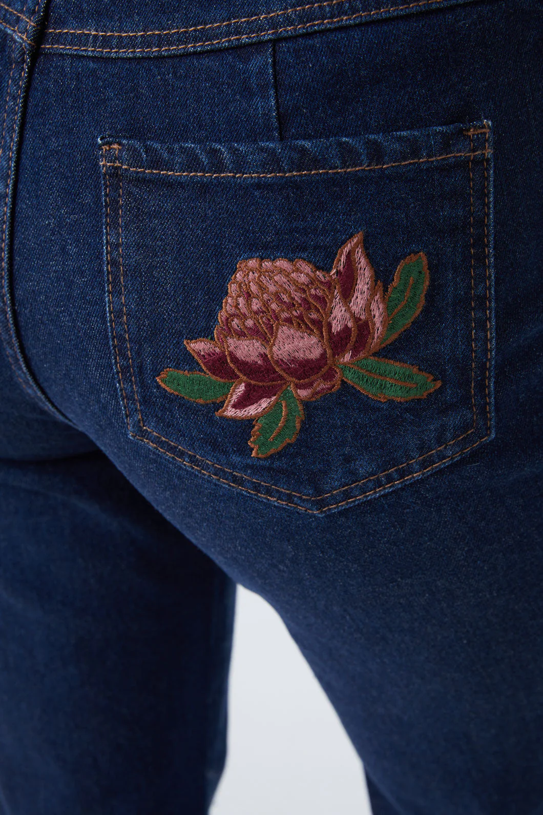 Josie Embroidered Jean - Olabens