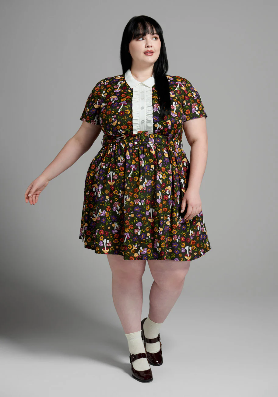 Yes, Darling Fit and Flare Dress - Olabens