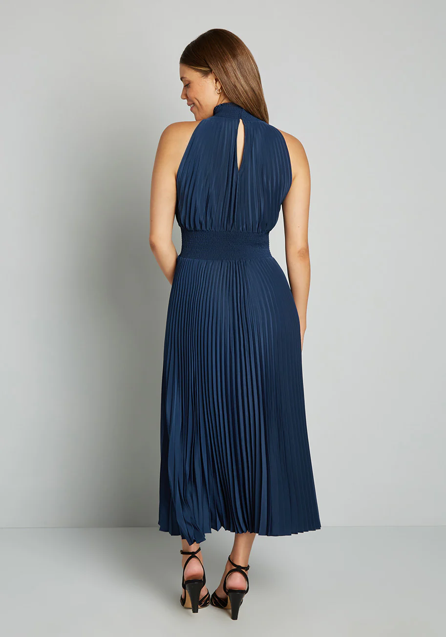 Halter My Perceptions Maxi Dress - Olabens