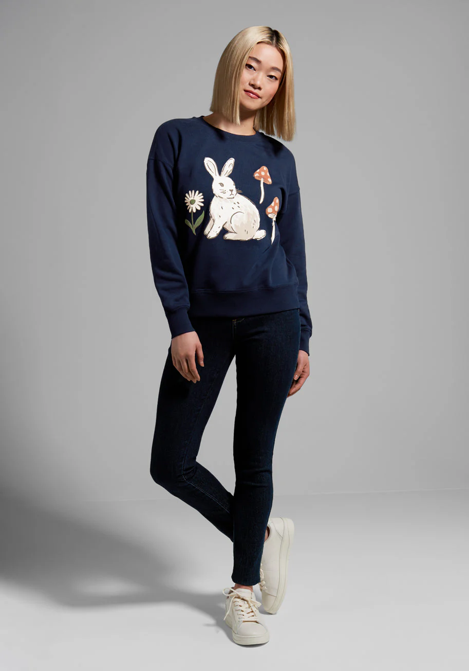 Hop To It Sweatshirt - Olabens
