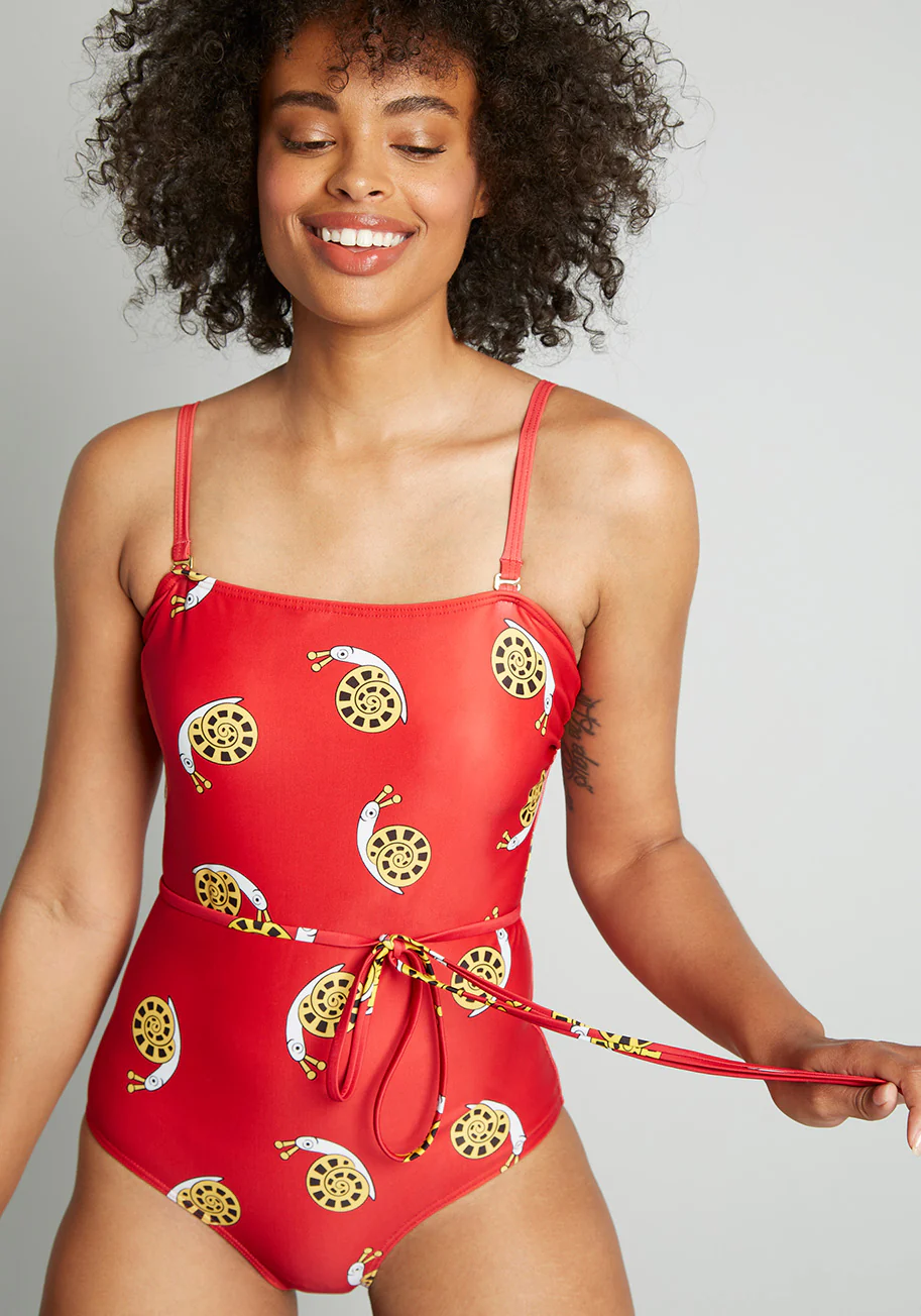 The Lucy One-Piece Swimsuit - Olabens