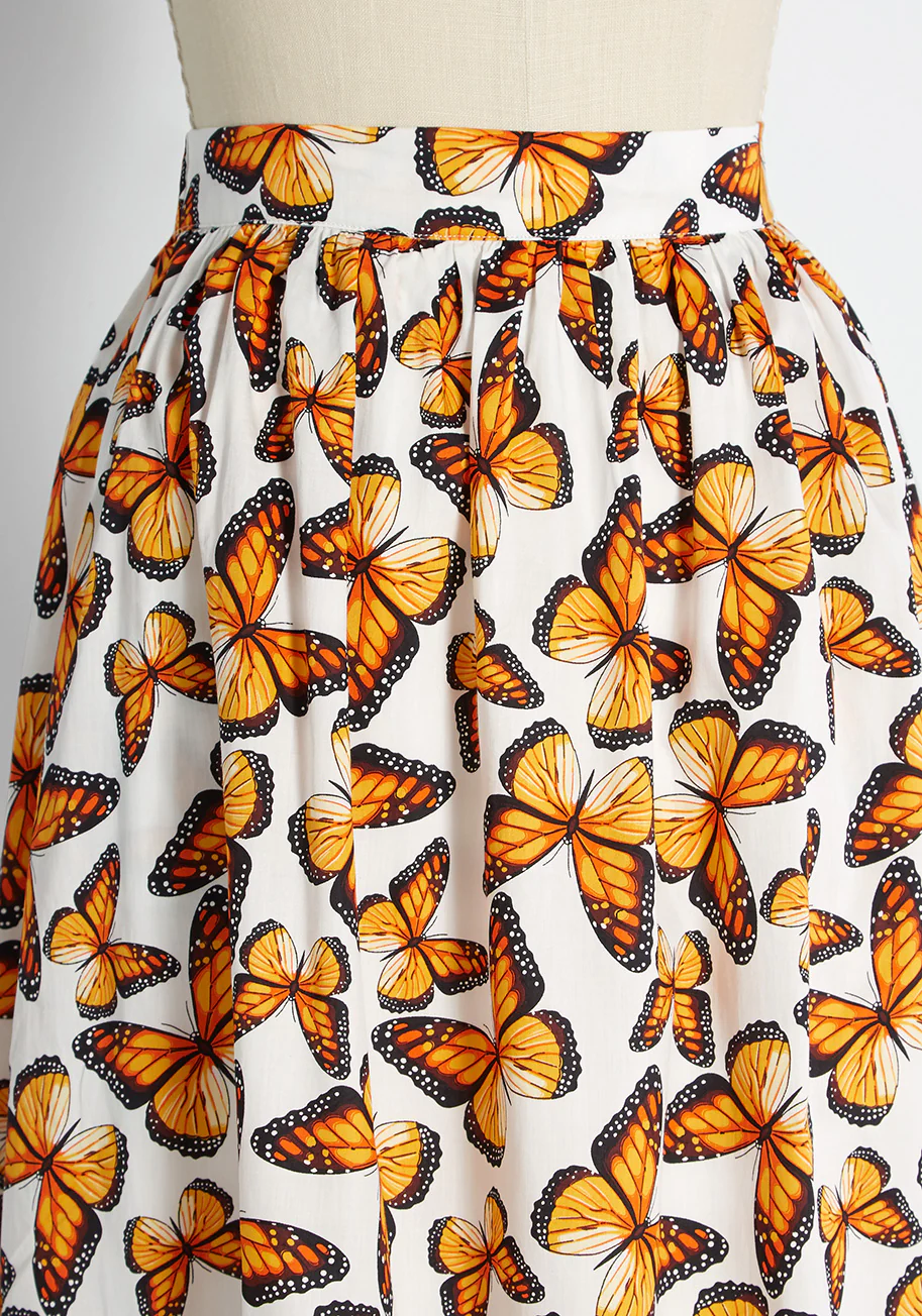 More Than Charming Cotton Skirt - Olabens