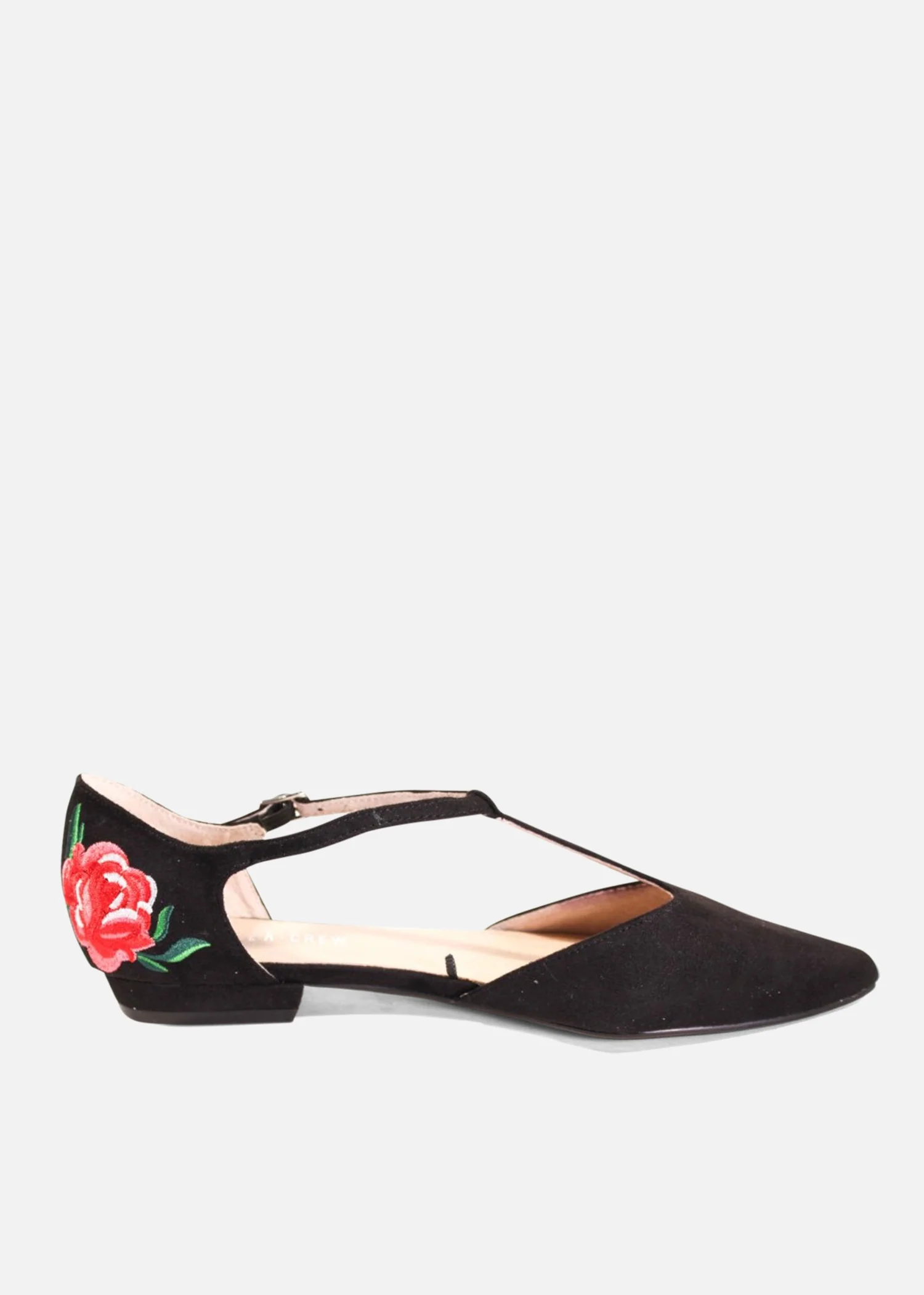 Garden T-Strap Flats - Olabens