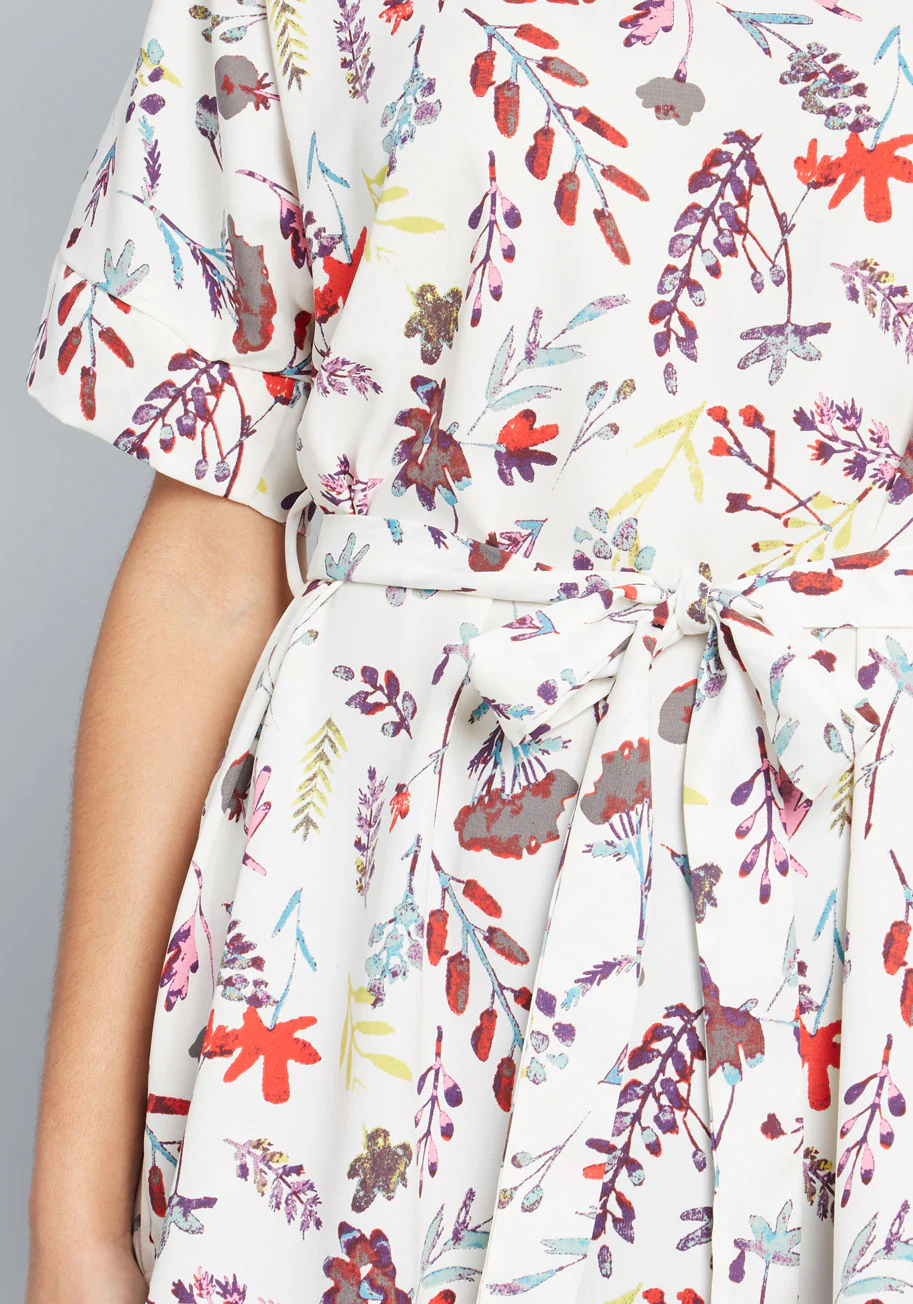 Medium Format Memory Tunic in Sprigs - Olabens