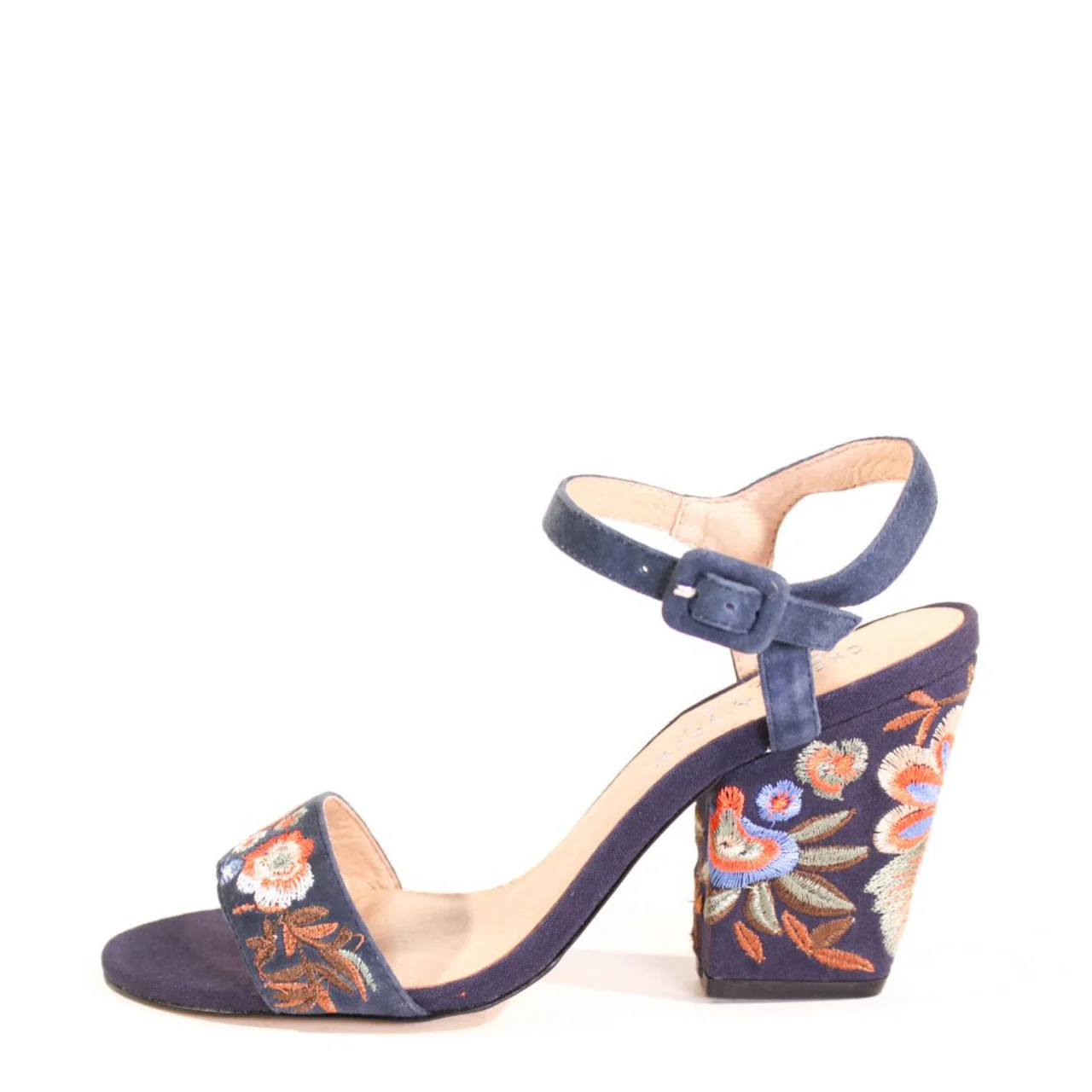Feisty Embroidered Heels - Olabens