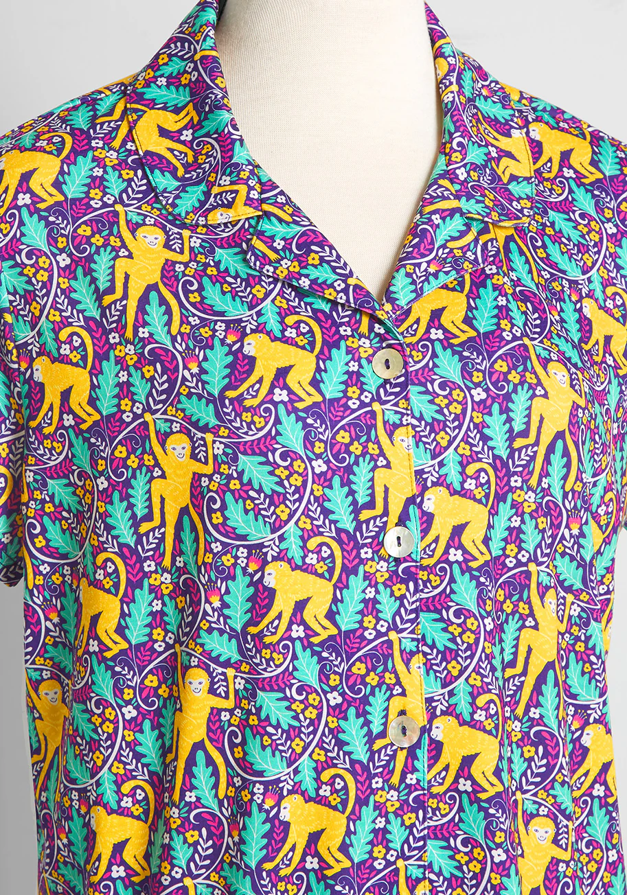 Bananas for Sleep Pajama Set - Olabens