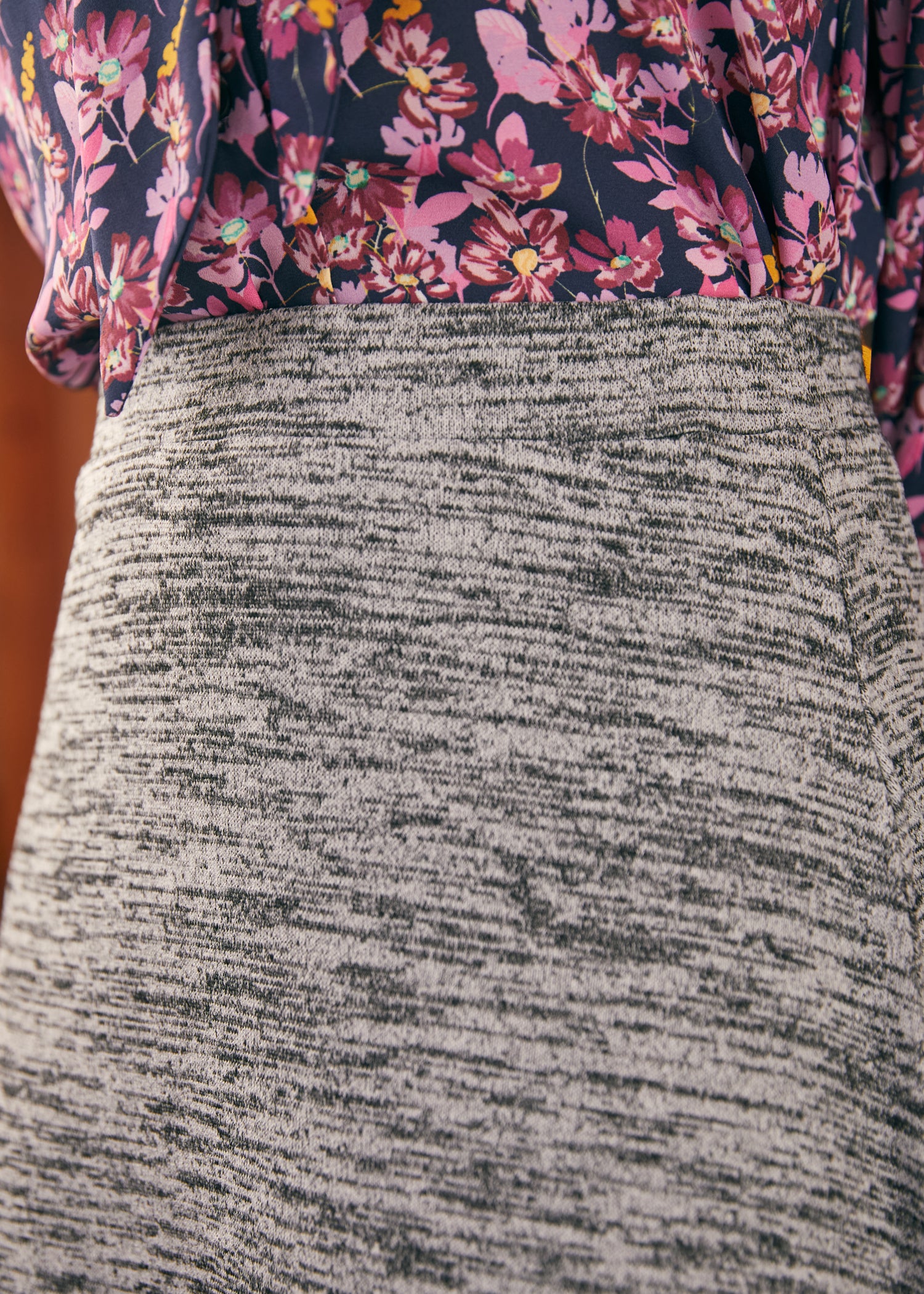Excellence Attained Knit Midi Skirt - Olabens