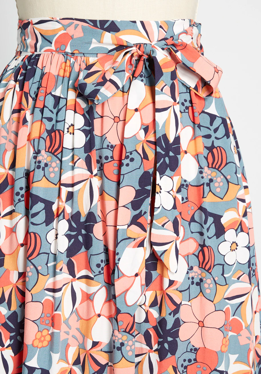Stir Things Up Midi Skirt - Olabens