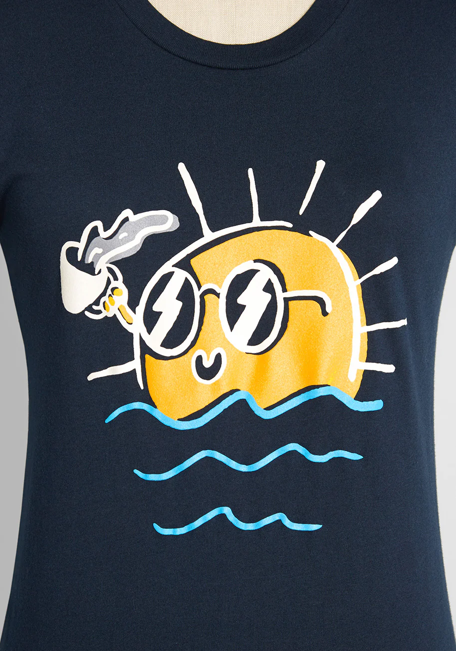 First Cup of the Day Graphic Tee - Olabens