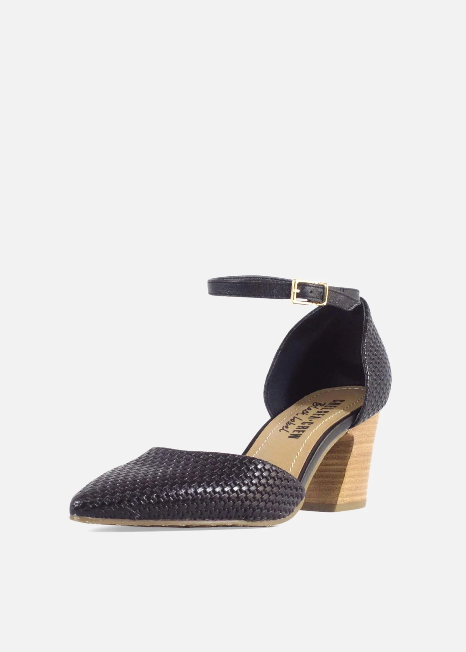 Miracle Woven Block Heeks - Olabens