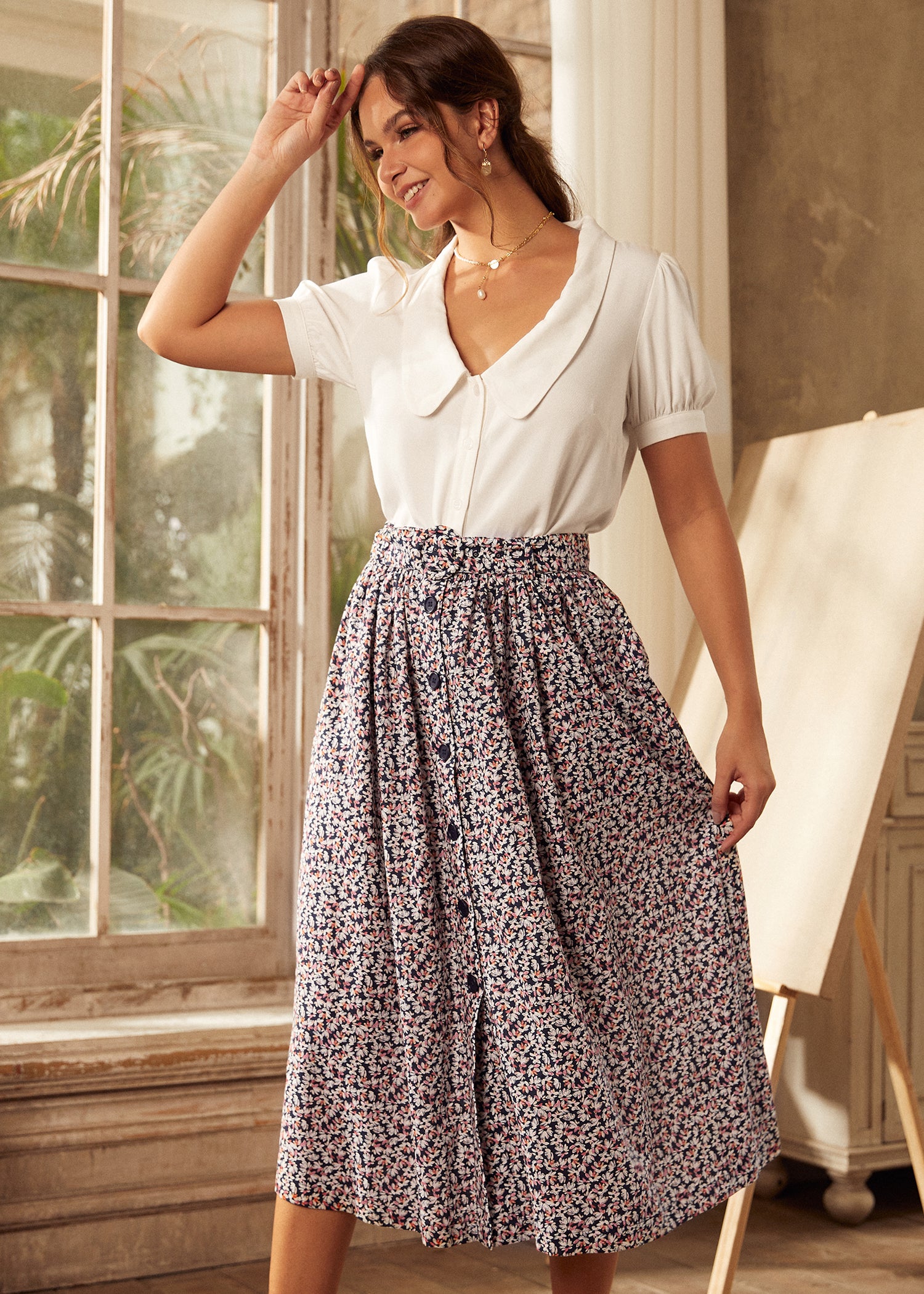 Daylight Saunter Skirt - Olabens