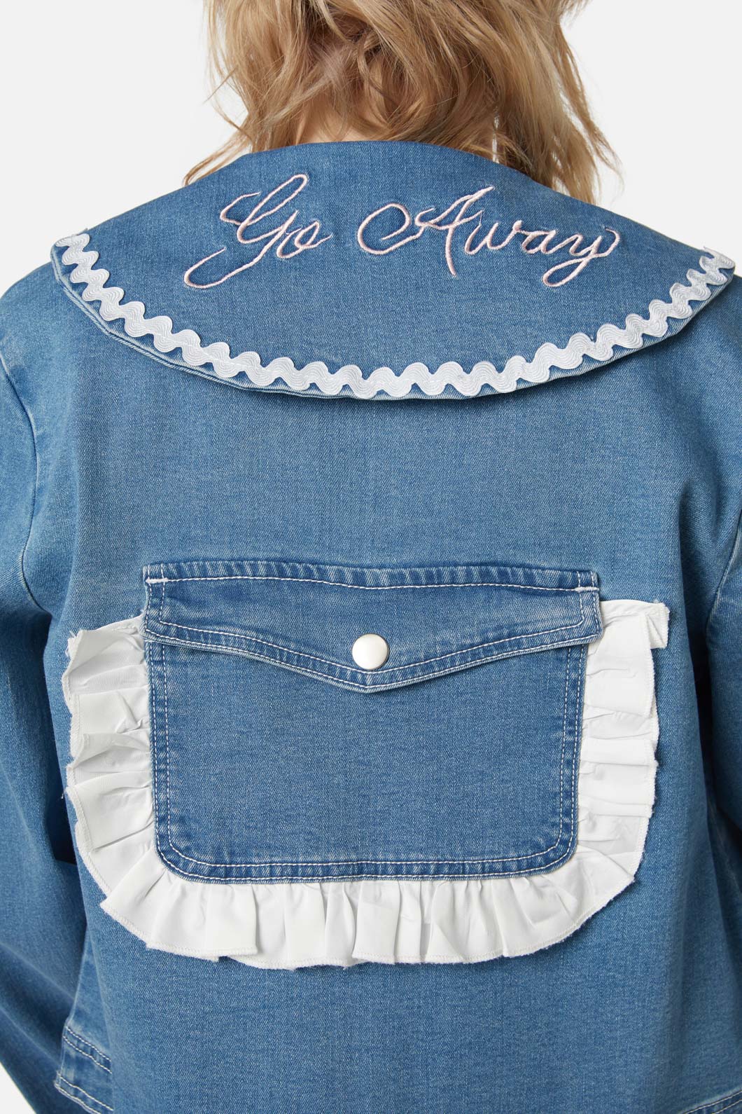 Sailor Teddy Denim Jacket - Olabens