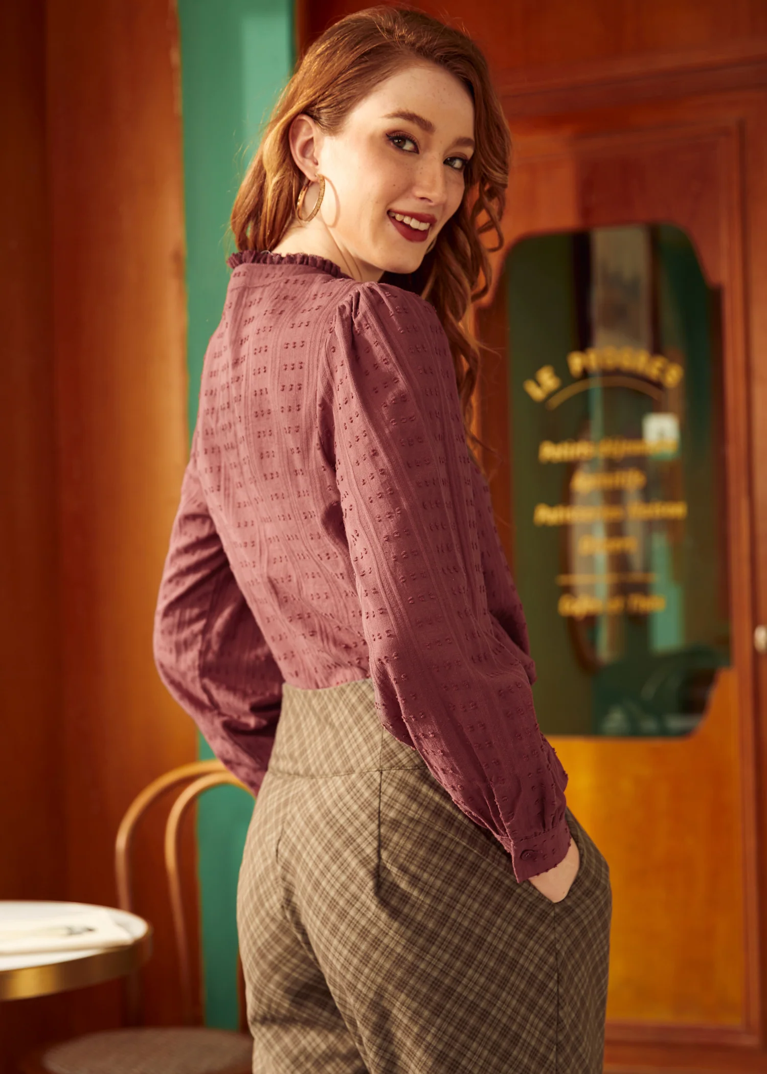 Go-Go Girl Ruffle Blouse - Olabens