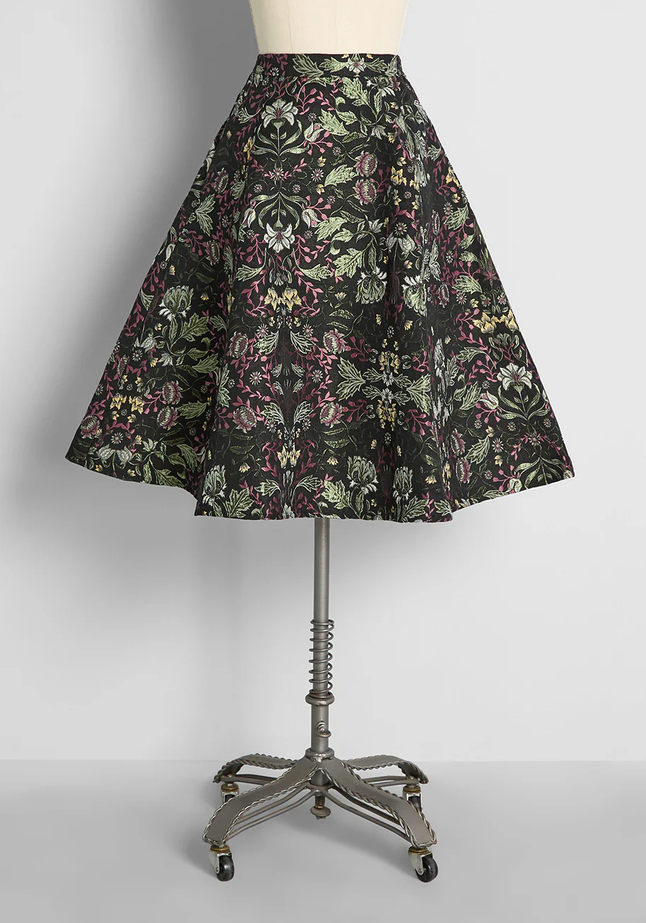 Nouveau In Nature A-Line Skirt - Olabens