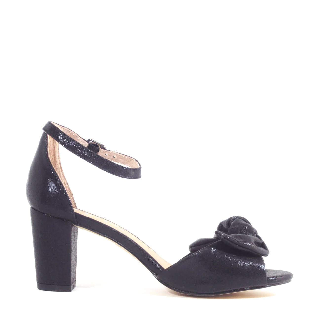 Suzy Bow Detail Heels - Olabens