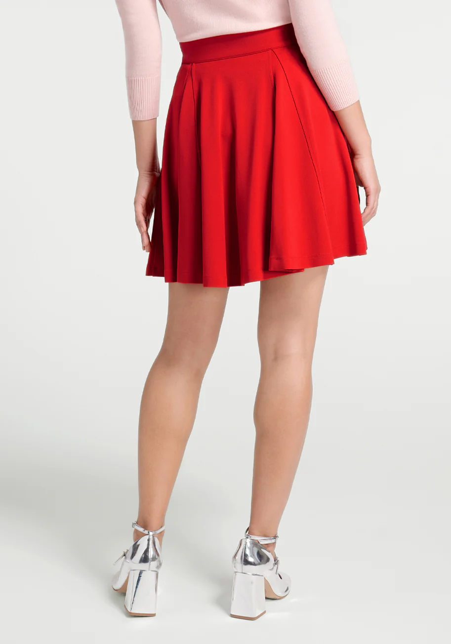 Godet All Night Skater Skirt - Olabens