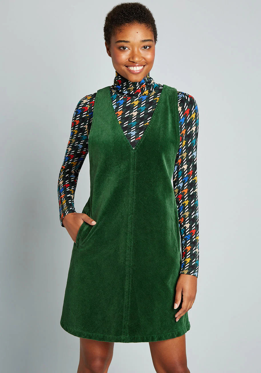 Bound For Greatness Corduroy Jumper - Olabens