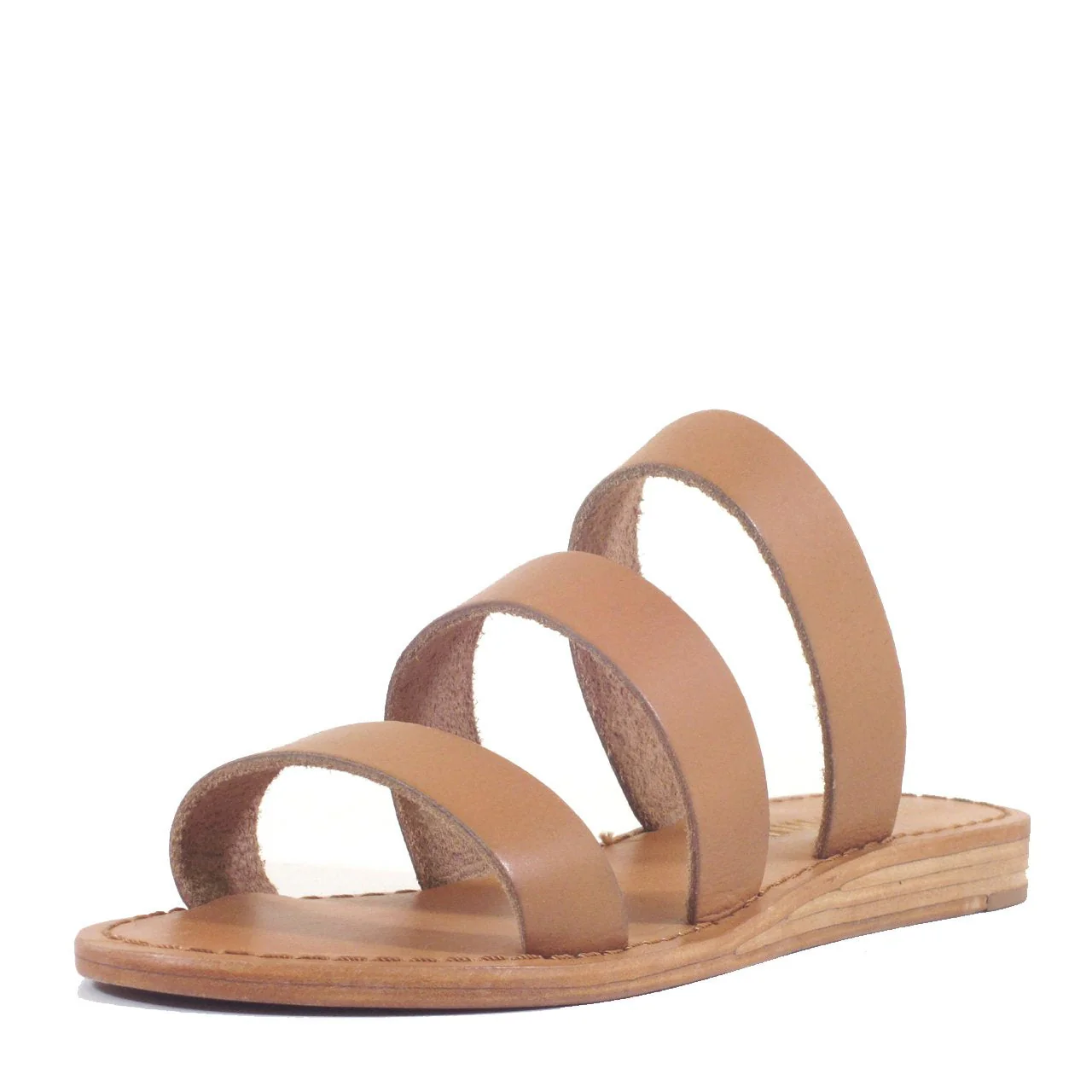 Trigg Leather Slides - Olabens