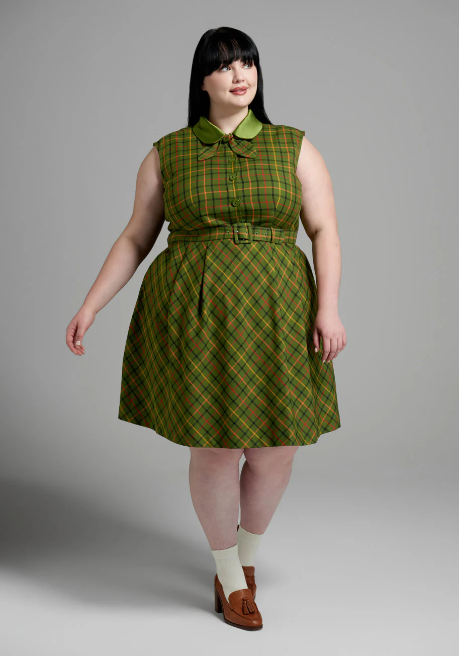 My Happy Thought Swing Dress - Olabens