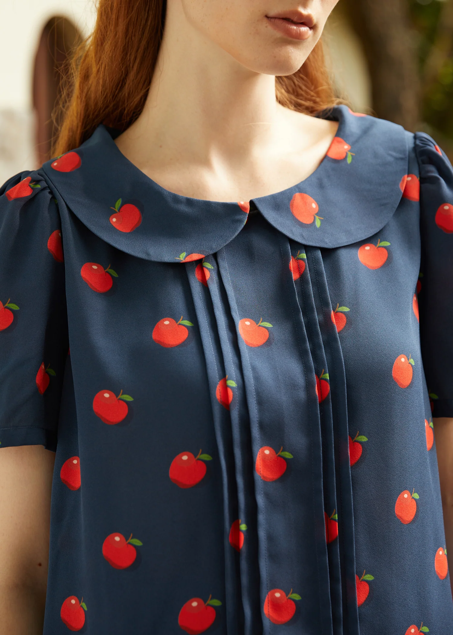 At the Sock Hop Collar Blouse - Olabens