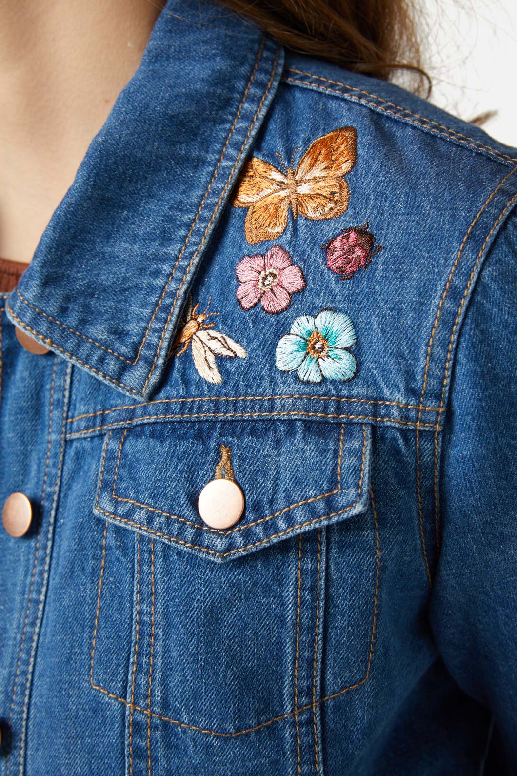 Flora Embroidered Jacket - Olabens