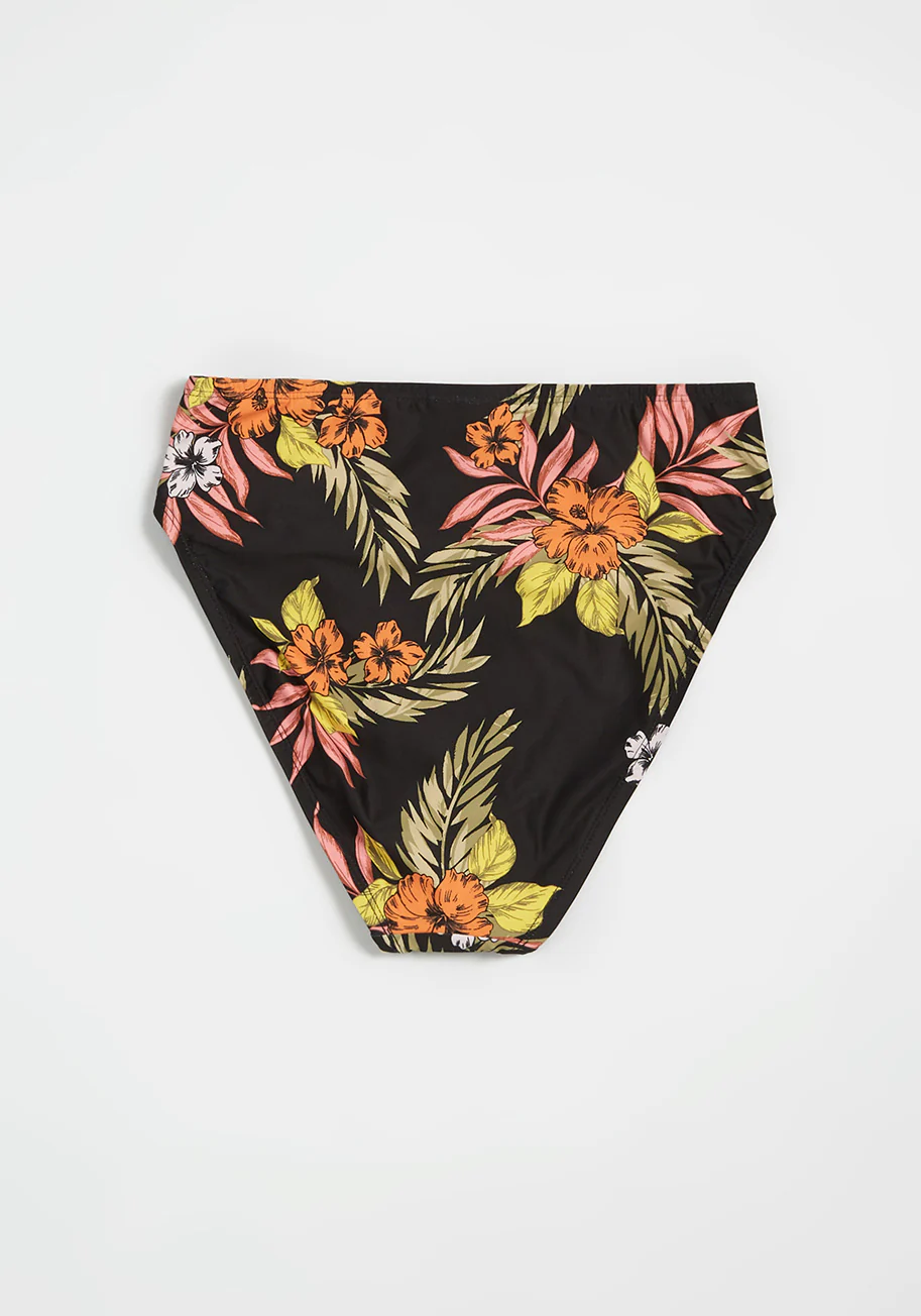 The Franky High-Waisted Bikini Bottom - Olabens