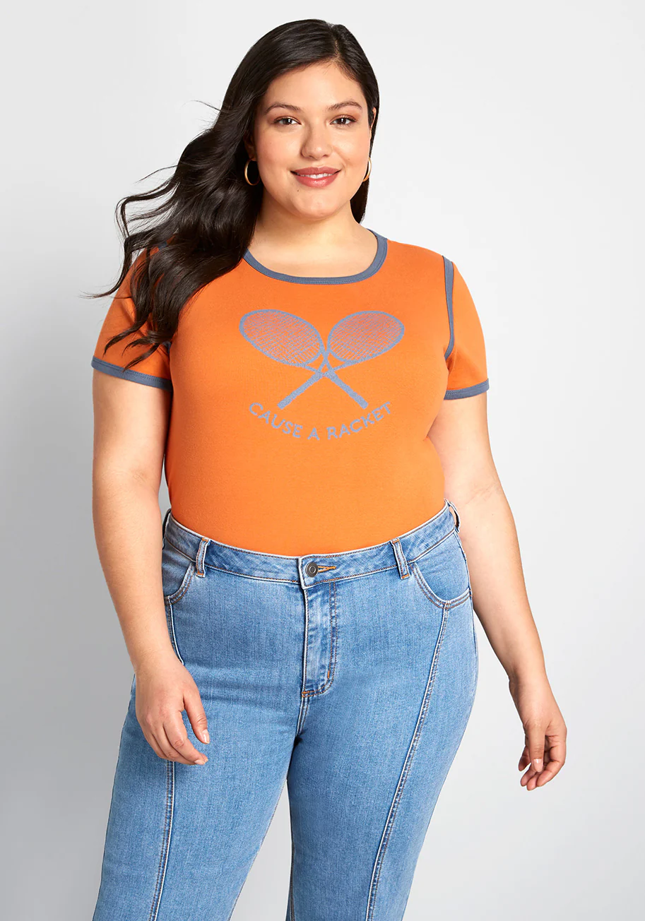 Cause A Racket Ringer Tee - Olabens