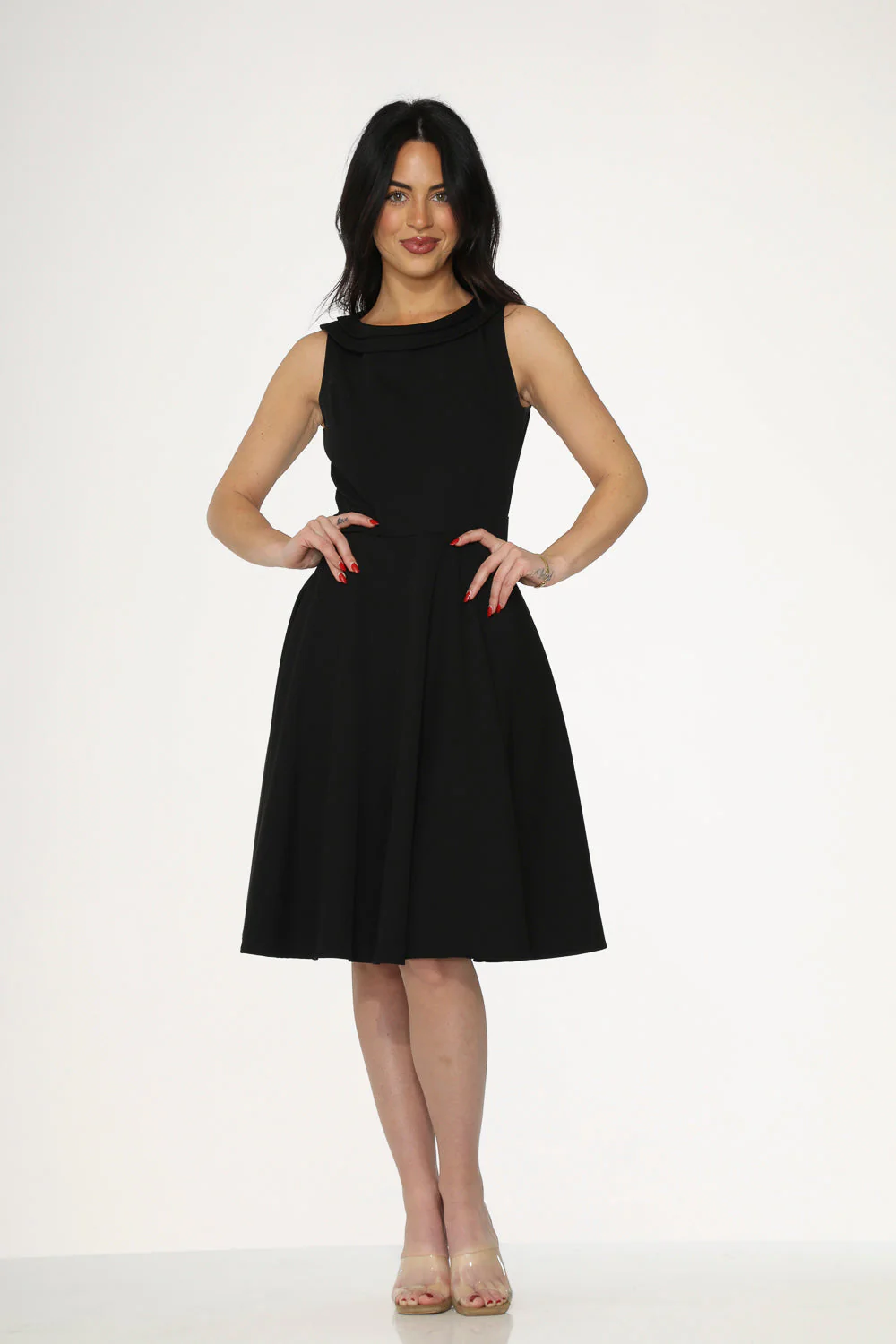 Black Swing Dress - Olabens