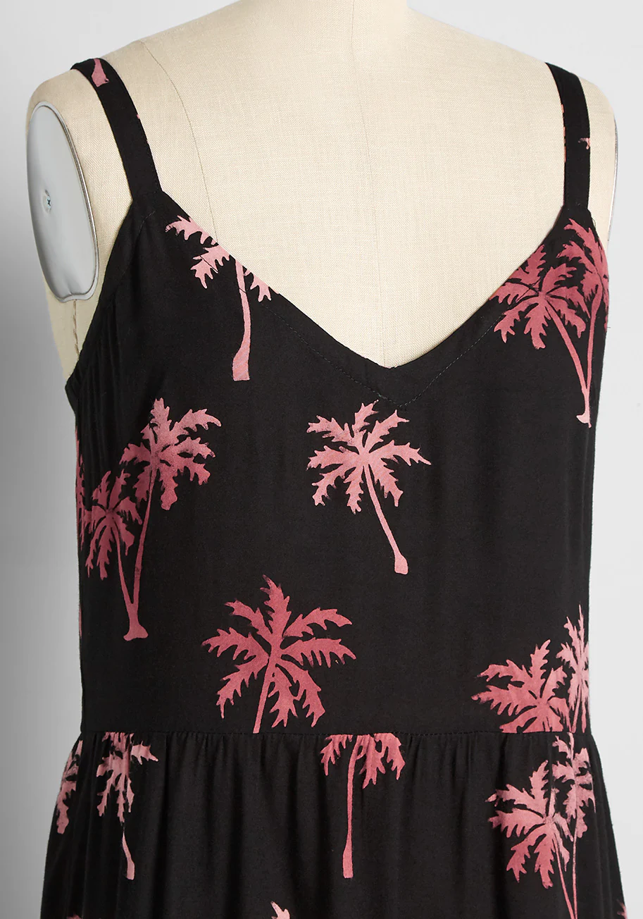 Keep Palm and Carry On Maxi Dress - Olabens