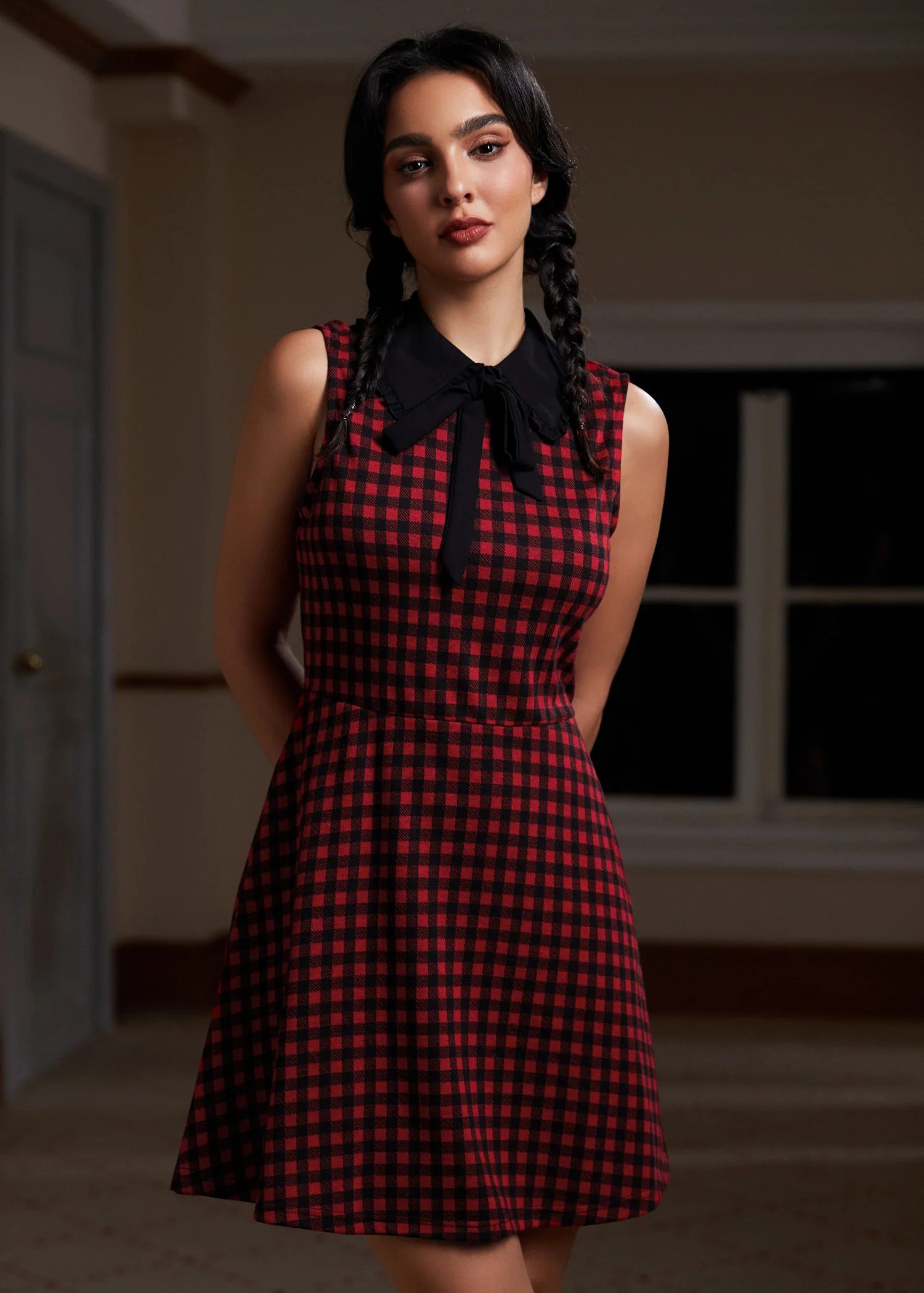 November Nostalgia Flare Dress - Olabens