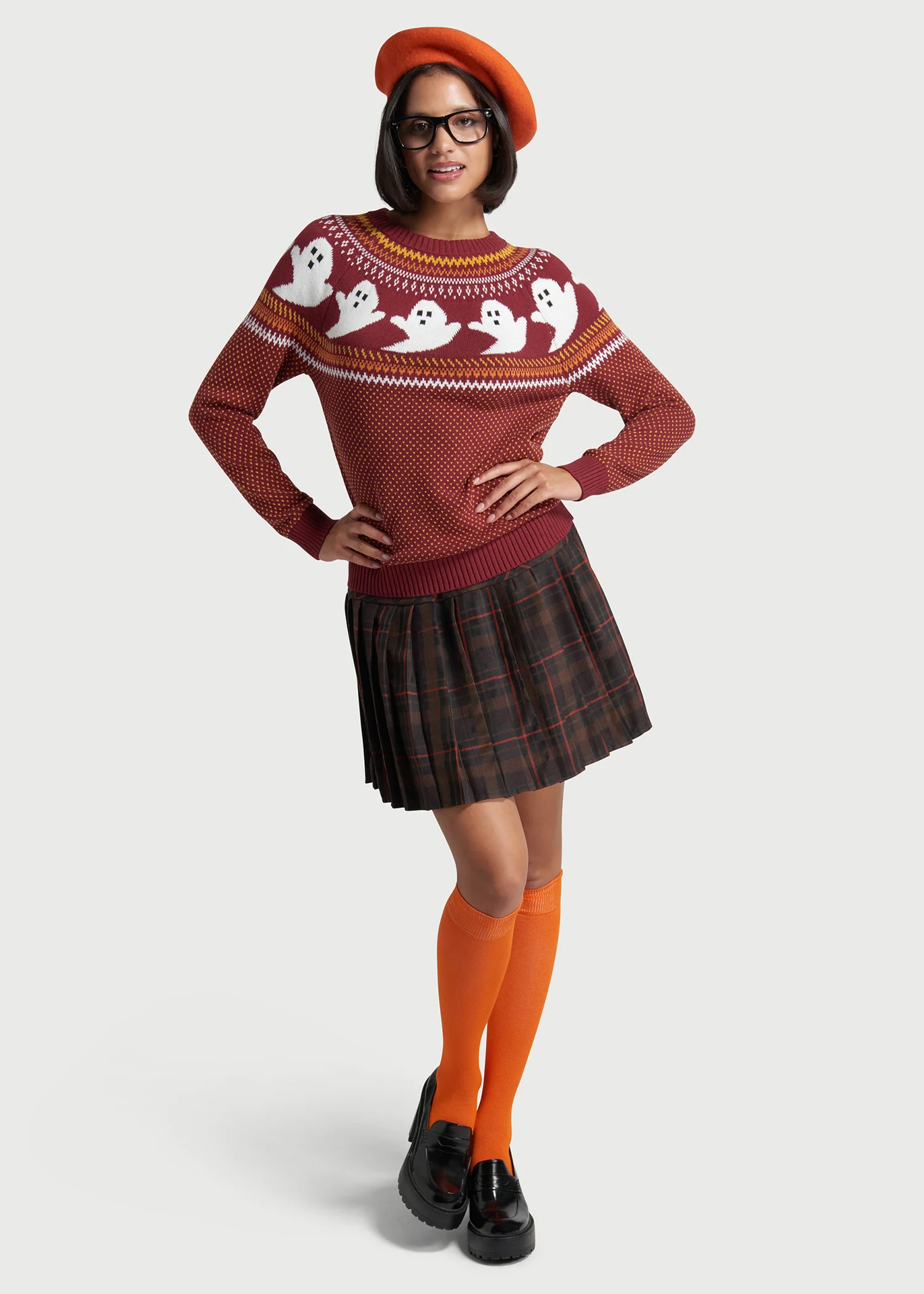 You've Been Ghosted Fair Isle Sweater - Olabens