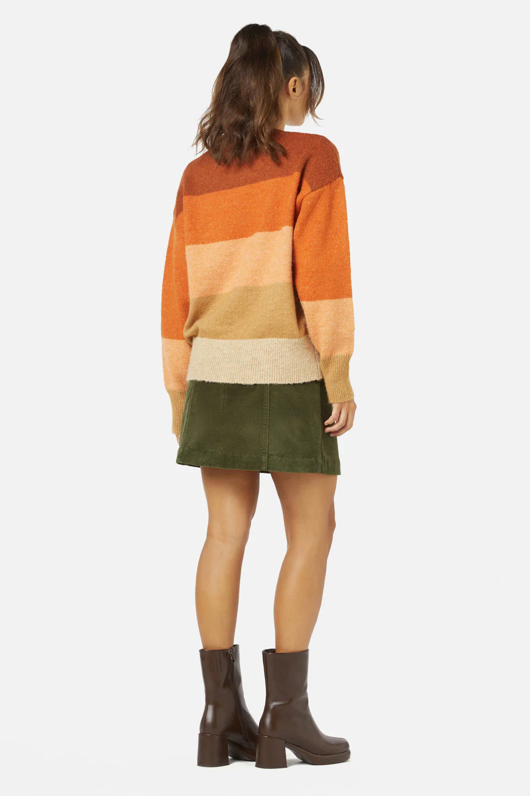 Iona Stripe Sweater - Olabens