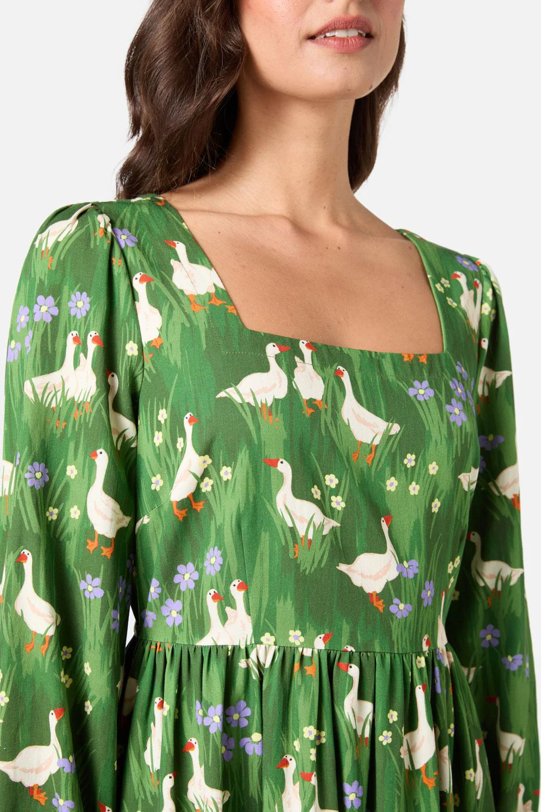 Lucy Goosey Smock Dress - Olabens