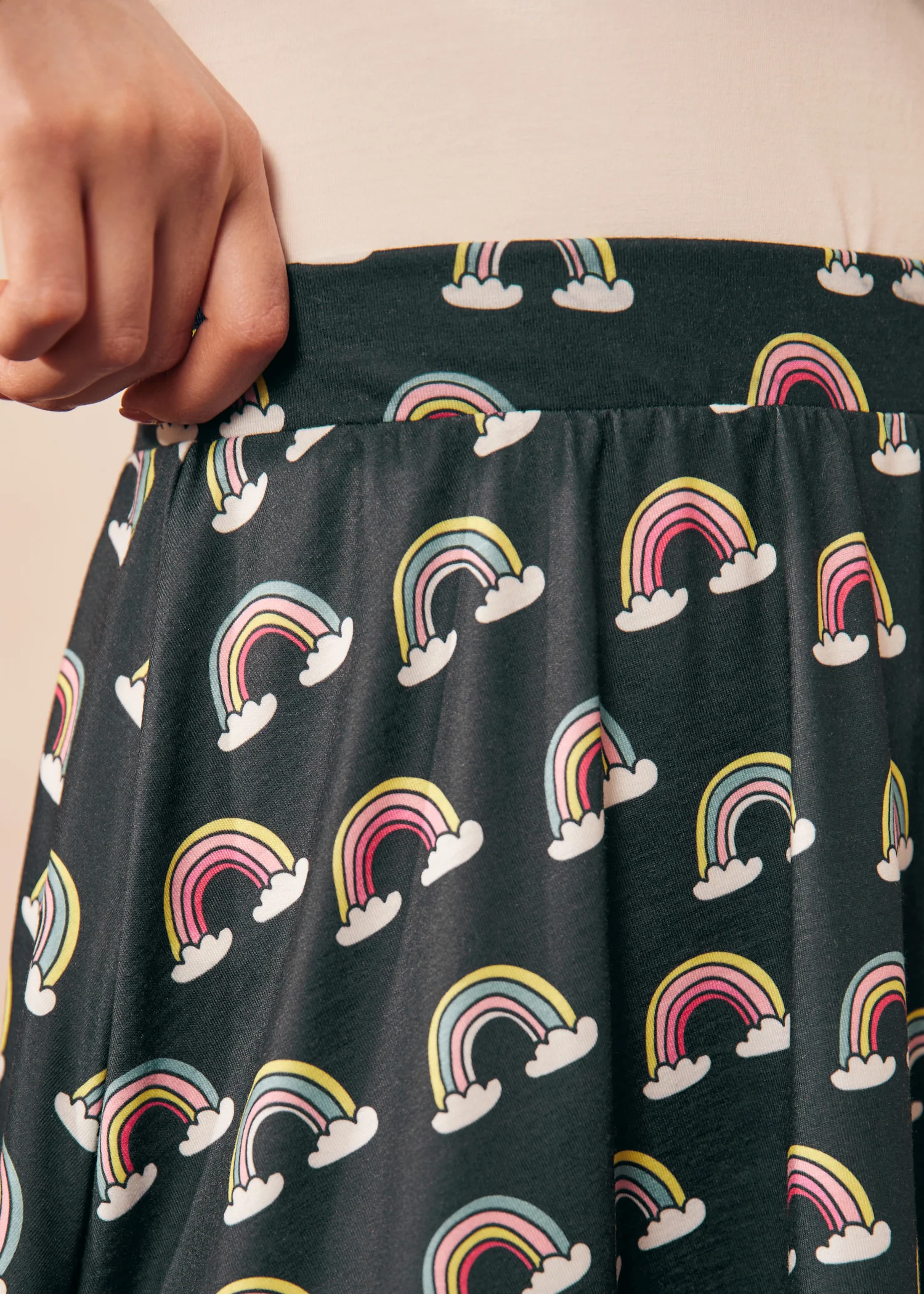 Excellence Attained Knit Midi Skirt - Olabens