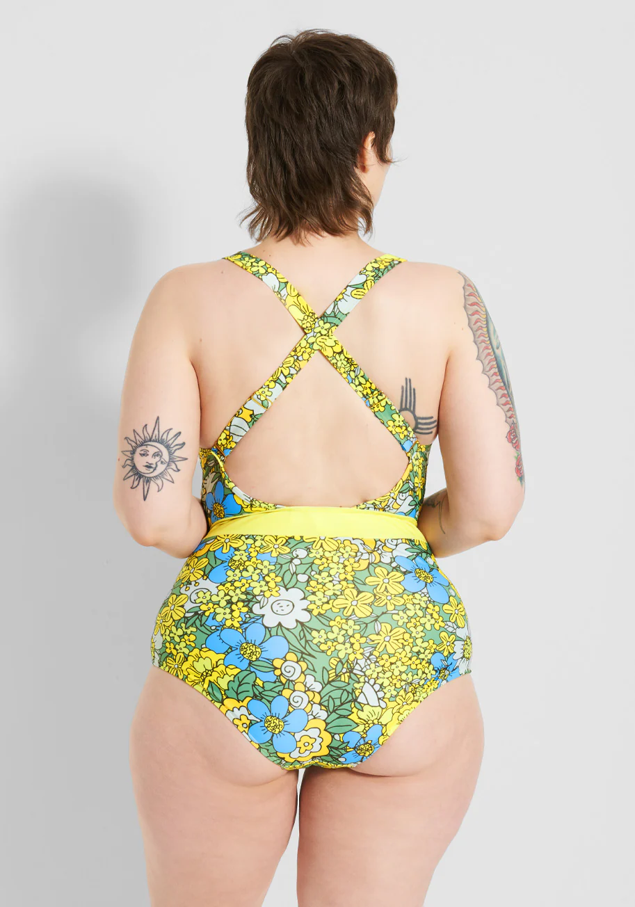 The Gilda One-Piece Swimsuit - Olabens