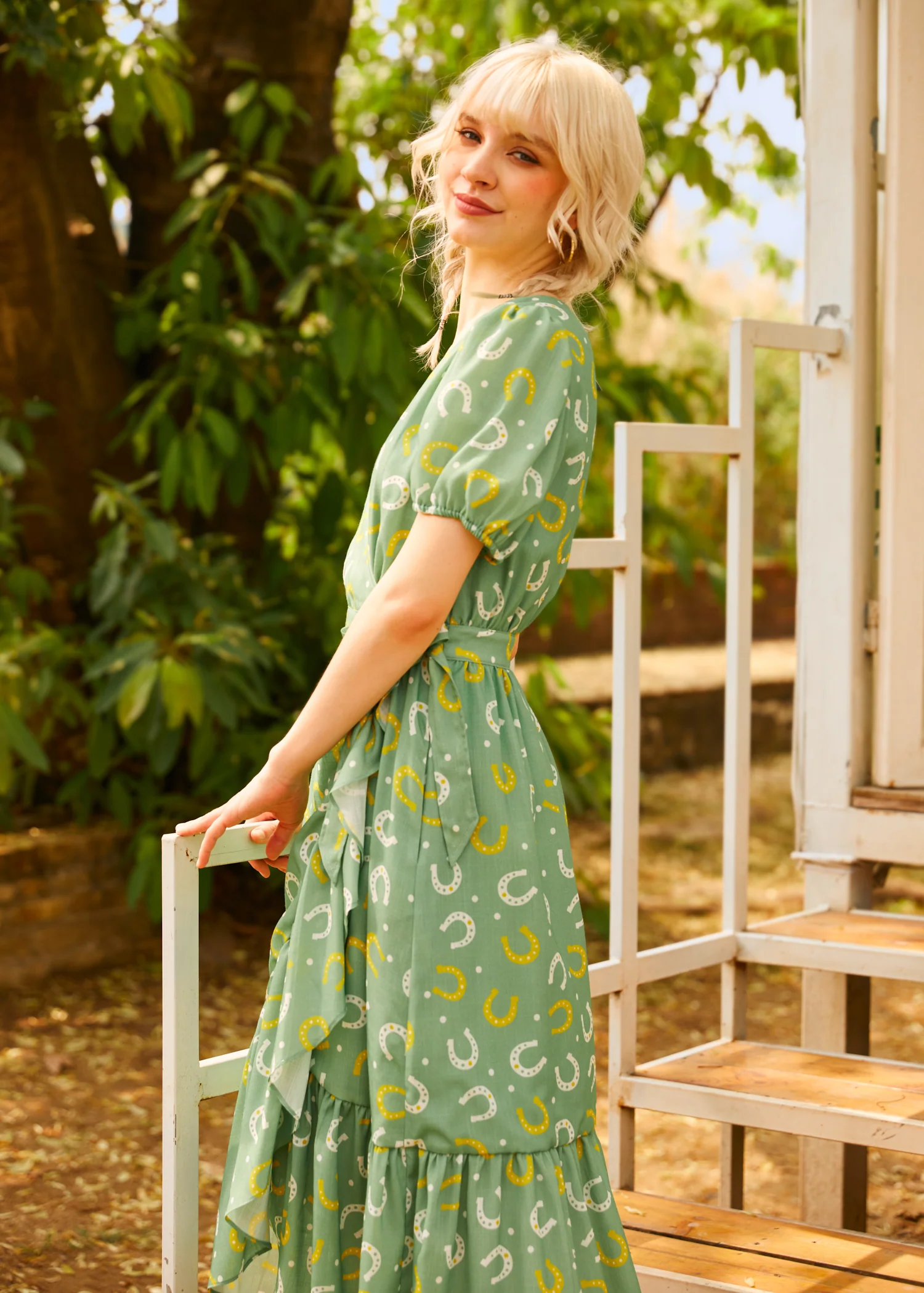 Luck Be a Lady Wrap Dress - Olabens