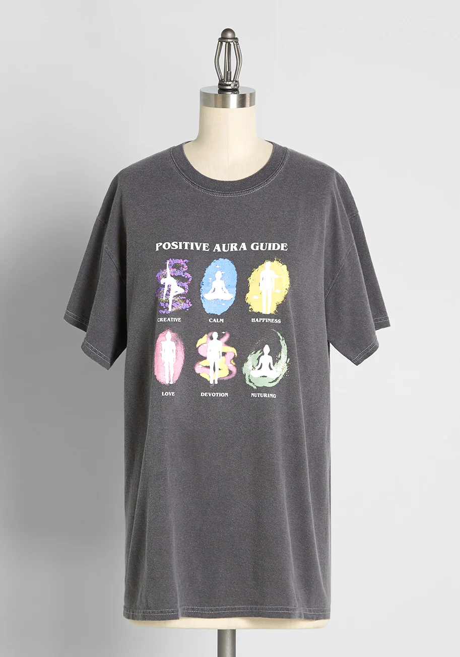 Oh My Aura Graphic Tee - Olabens
