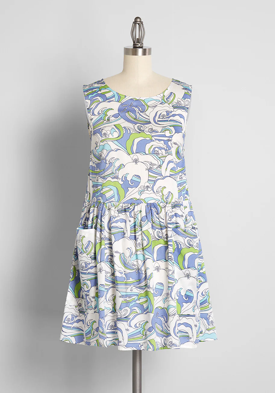 Gathering Wildflowers Smock Dress - Olabens
