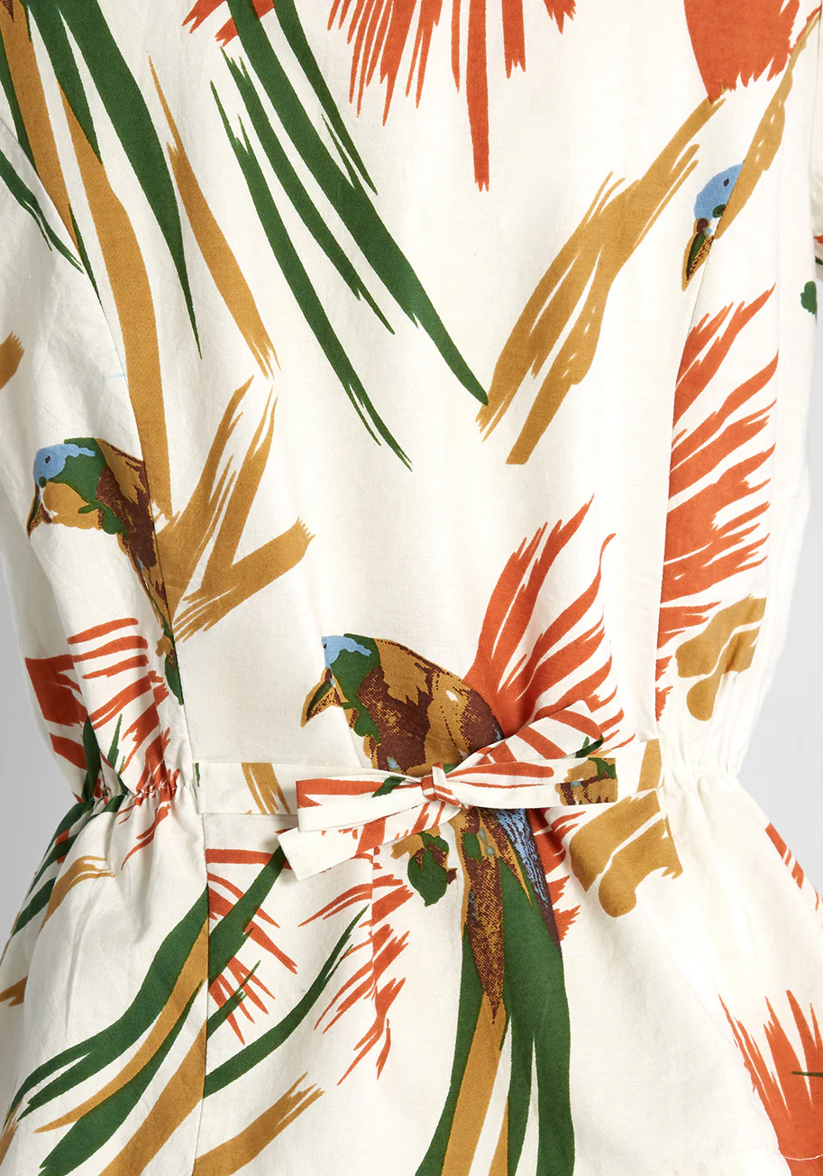 Parrot of Merit Button-Up Shirt - Olabens