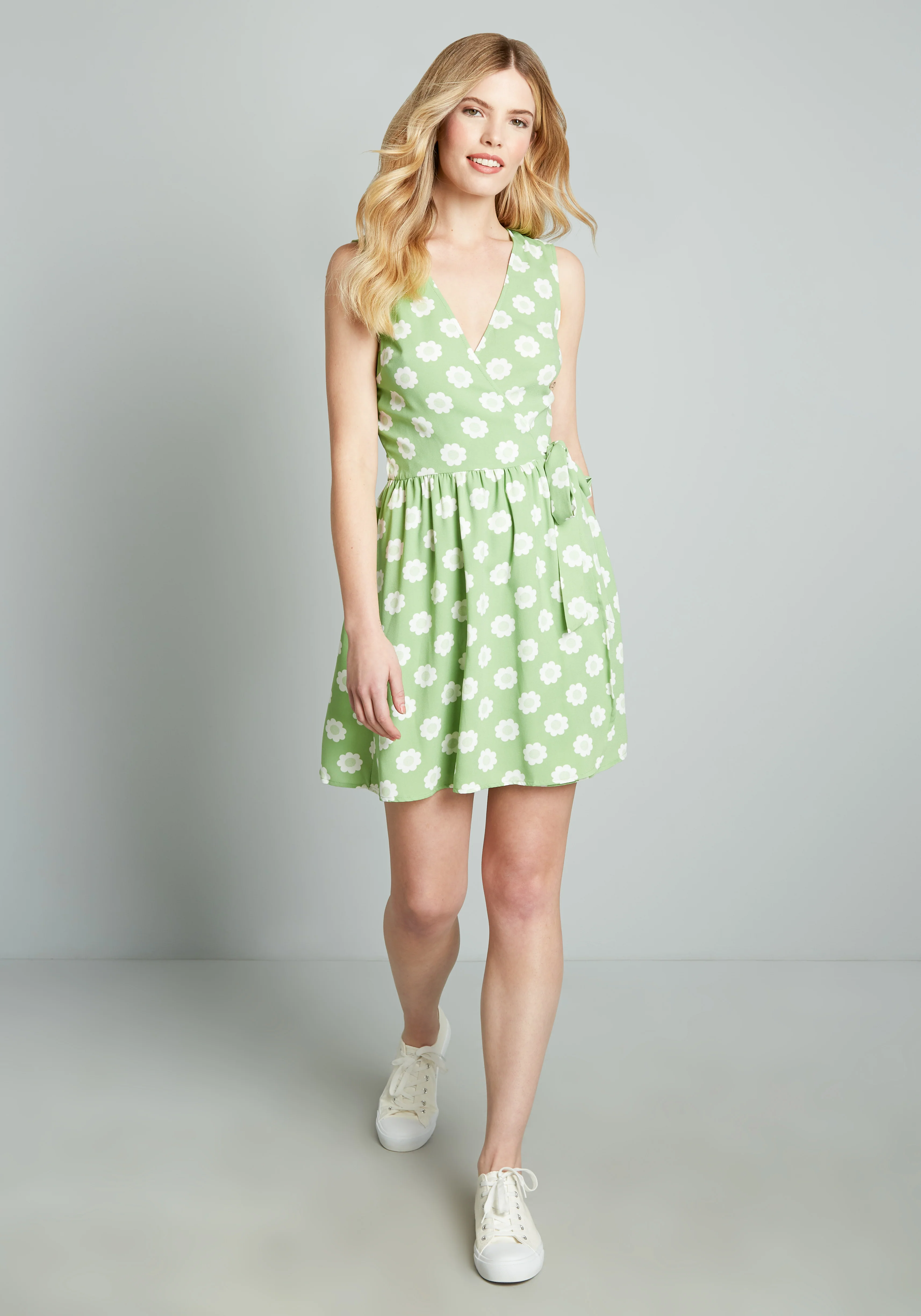 Pose Without Saying Wrap Dress - Olabens