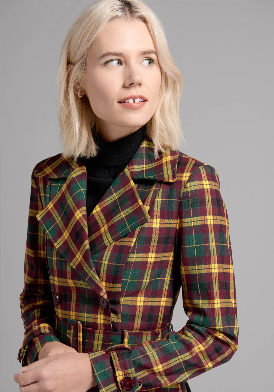 Skirting The Issue Trench Coat - Olabens