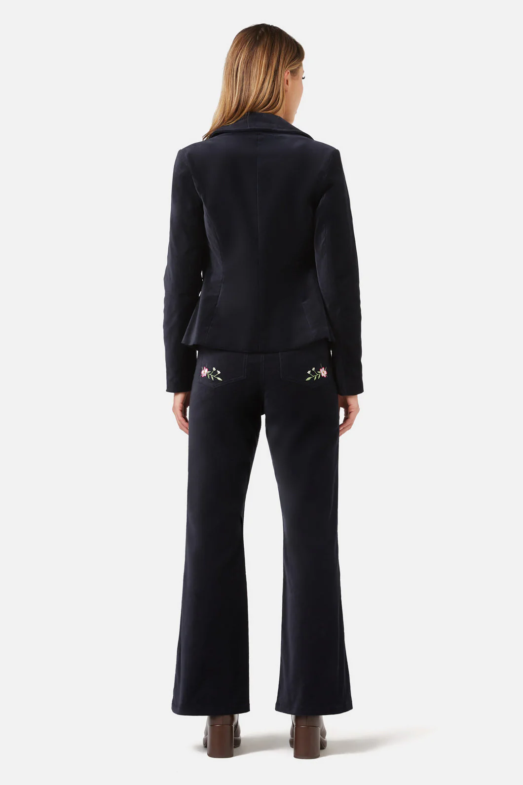 Agnes Velvet Blazer - Olabens