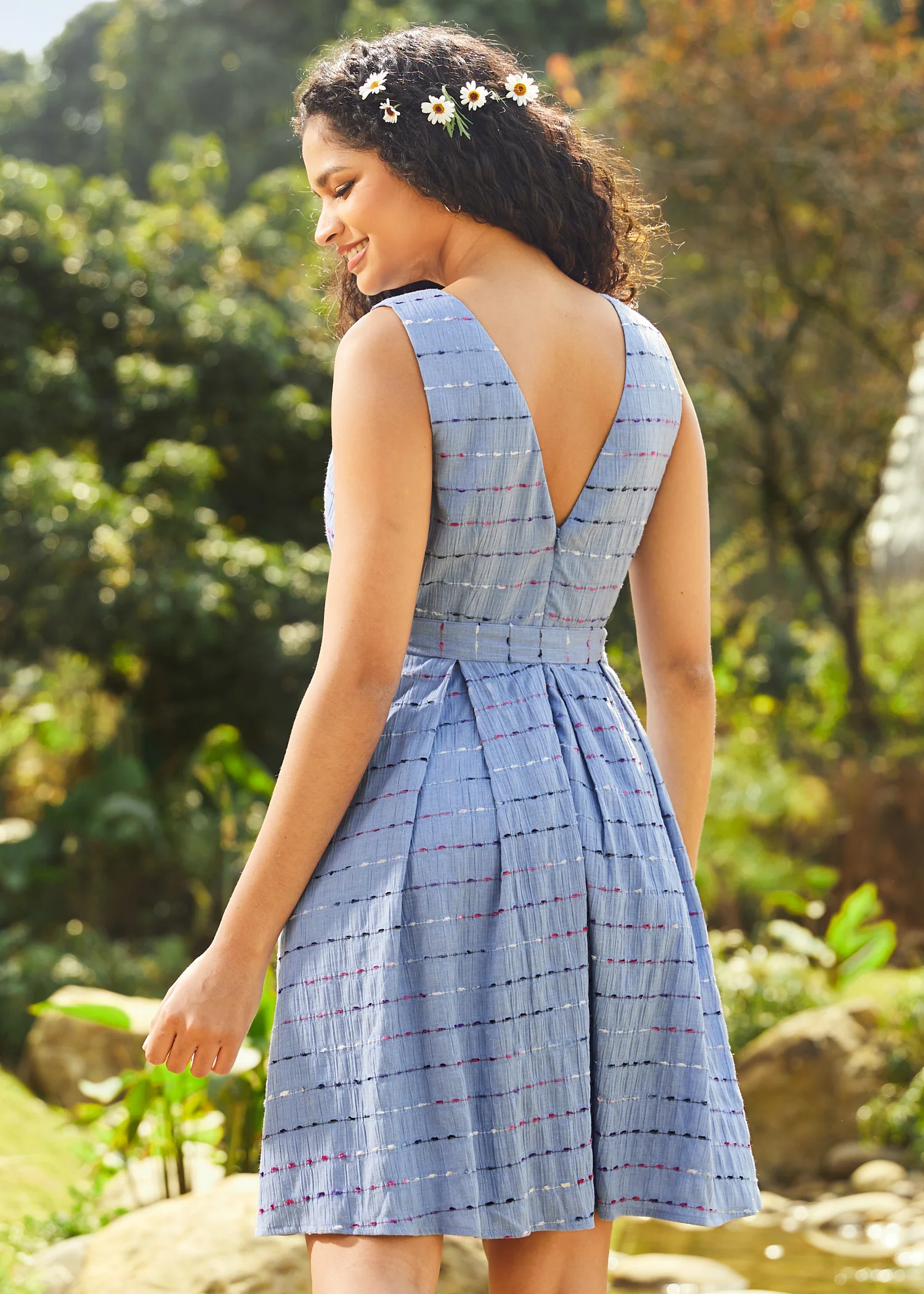 Sailor  s Reverie Fit & Flare Dress - Olabens