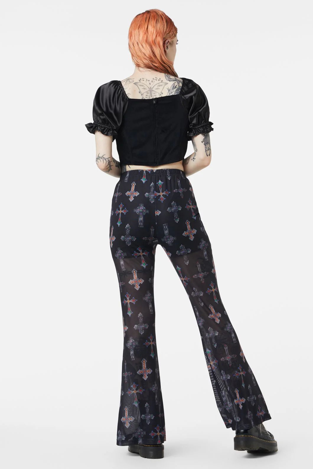 Hope Had Died Mesh Pants - Olabens