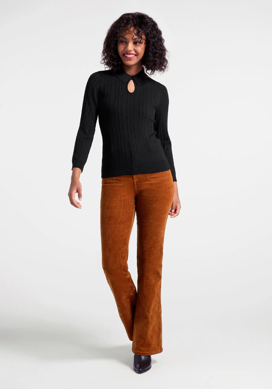 One Good Turn Keyhole Sweater - Olabens